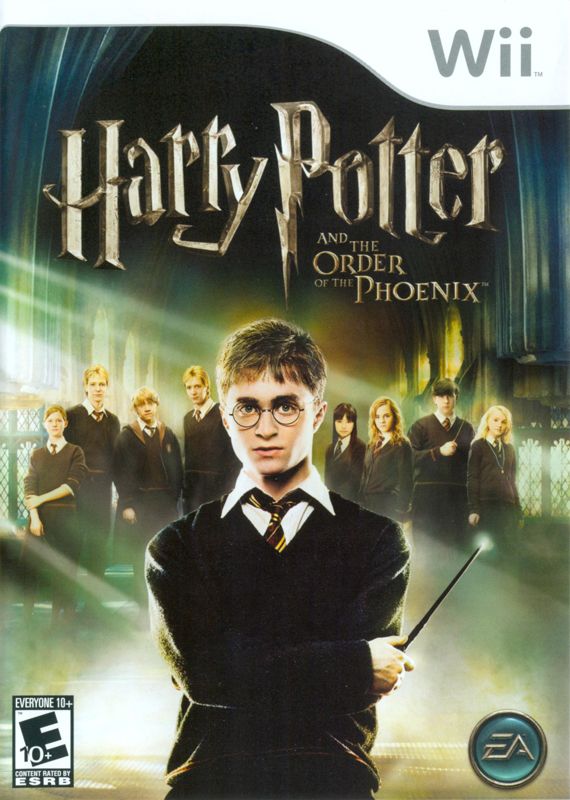 Harry Potter and the Order of the Phoenix box art for Xbox 360